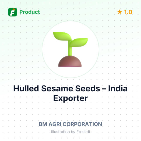 Hulled Sesame Seeds – summary card, no photo uploaded yet