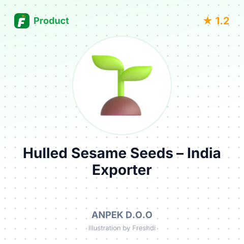 Hulled Sesame Seeds – summary card, no photo uploaded yet
