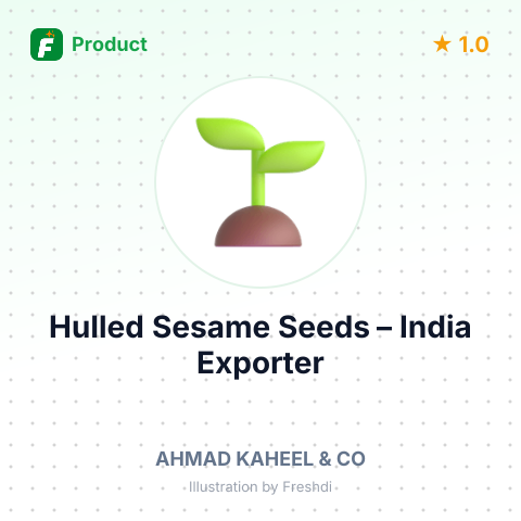Hulled Sesame Seeds – summary card, no photo uploaded yet