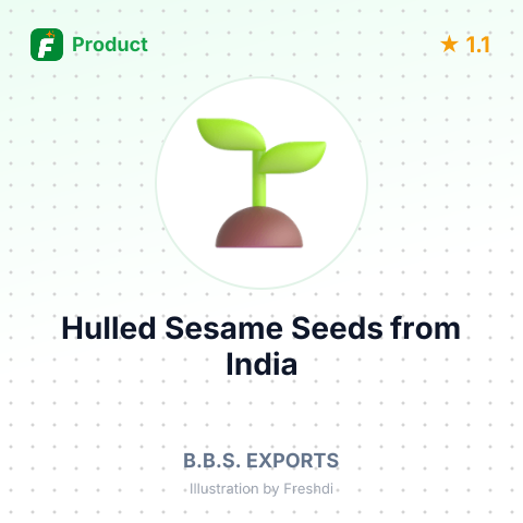 Hulled Sesame Seeds – summary card, no photo uploaded yet