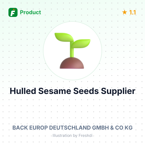 Hulled Sesame Seeds – summary card, no photo uploaded yet