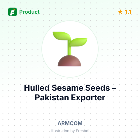 Hulled Sesame Seeds – summary card, no photo uploaded yet