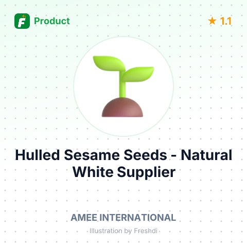 Hulled Sesame Seeds - Natural White – summary card, no photo uploaded yet