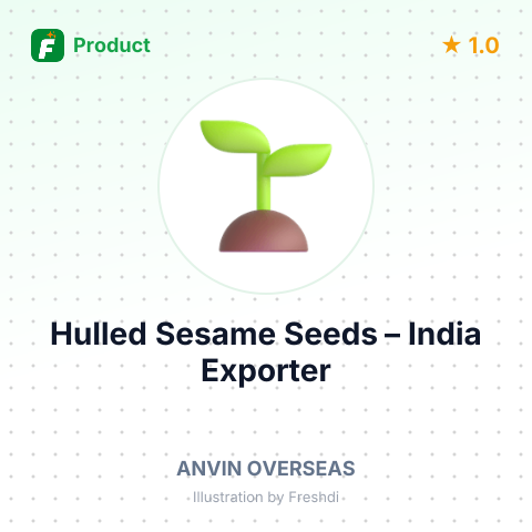 Hulled Sesame Seeds – summary card, no photo uploaded yet