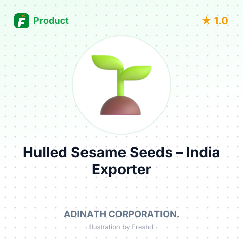 Hulled Sesame Seeds – summary card, no photo uploaded yet