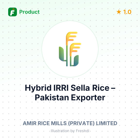 Hybrid IRRI Sella Rice – summary card, no photo uploaded yet