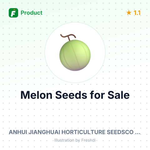Hybrid Melon Seeds for Sowing – summary card, no photo uploaded yet