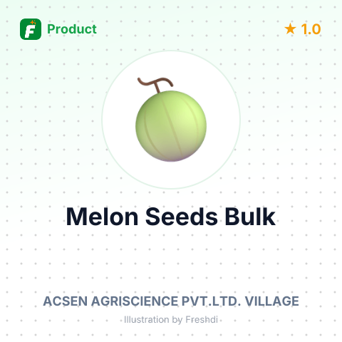 Hybrid Musk Melon Seeds - HVMM-007 – summary card, no photo uploaded yet