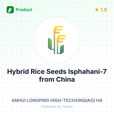 Hybrid Rice Seeds Isphahani-7 – summary card, no photo uploaded yet