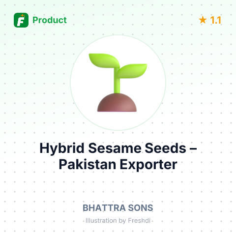 Hybrid Sesame Seeds – summary card, no photo uploaded yet