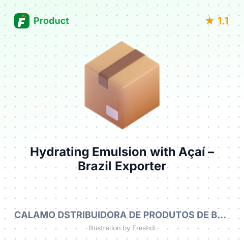 Hydrating Emulsion with Açaí – summary card, no photo uploaded yet