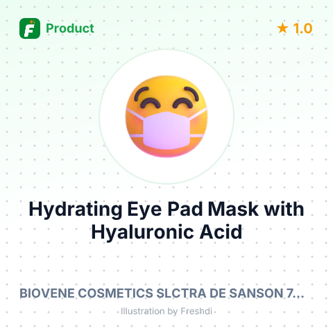 Hydrating Eye Pad Mask with Hyaluronic Acid – summary card, no photo uploaded yet
