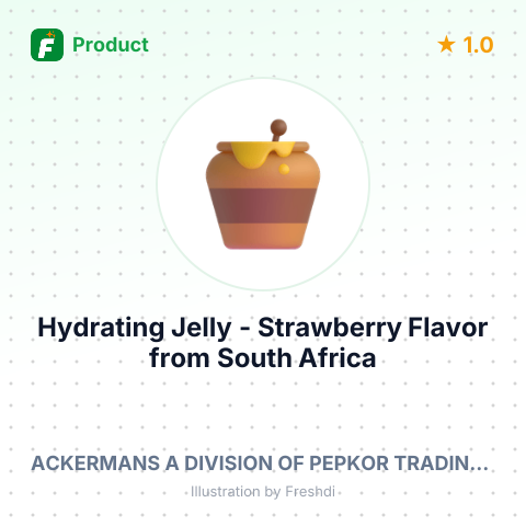 Hydrating Jelly - Strawberry Flavor – summary card, no photo uploaded yet
