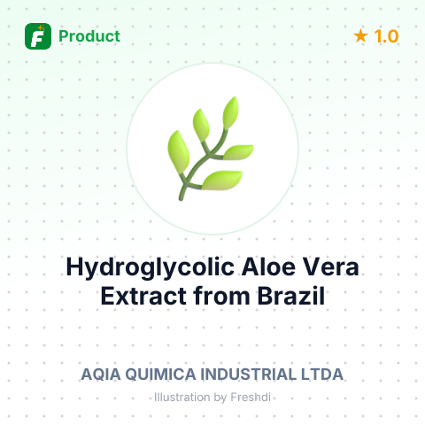 Hydroglycolic Aloe Vera Extract – summary card, no photo uploaded yet