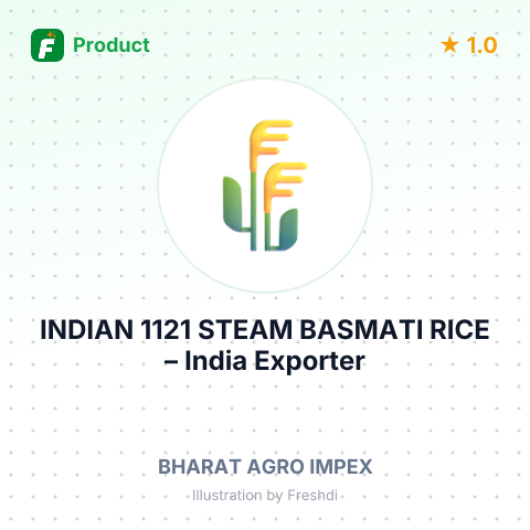 INDIAN 1121 STEAM BASMATI RICE – summary card, no photo uploaded yet