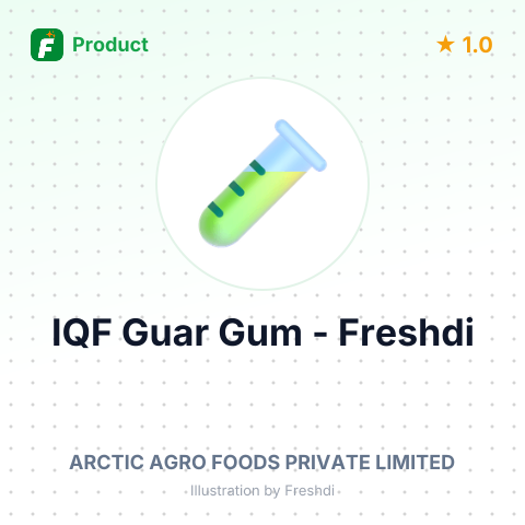 IQF Guar Gum – summary card, no photo uploaded yet