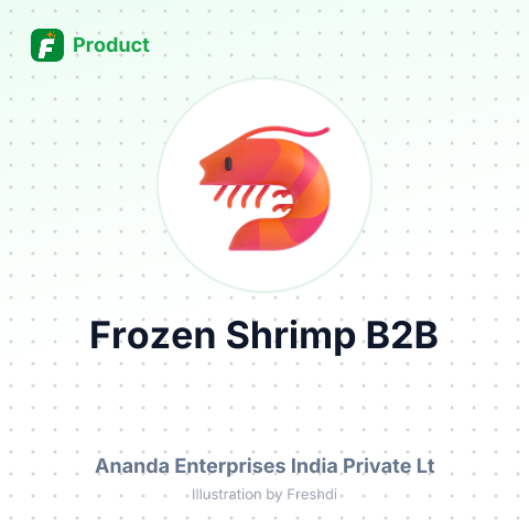 IQF Raw Frozen Tail-off Vannamei Shrimp – summary card, no photo uploaded yet