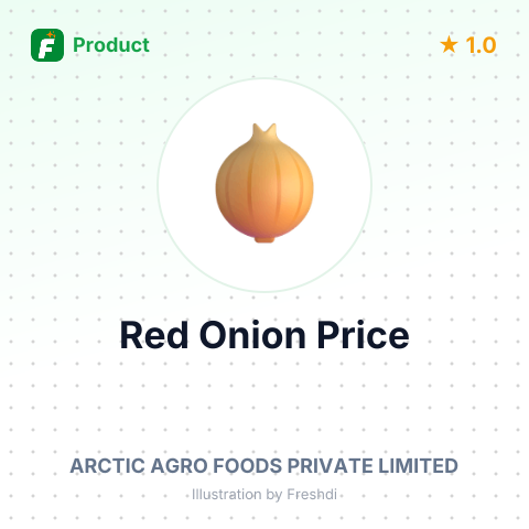 IQF Red Onion – summary card, no photo uploaded yet