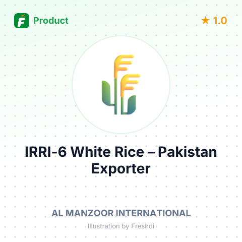 IRRI-6 White Rice – summary card, no photo uploaded yet