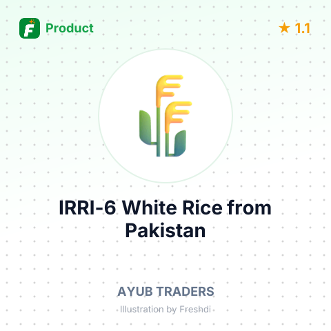 IRRI-6 White Rice – summary card, no photo uploaded yet