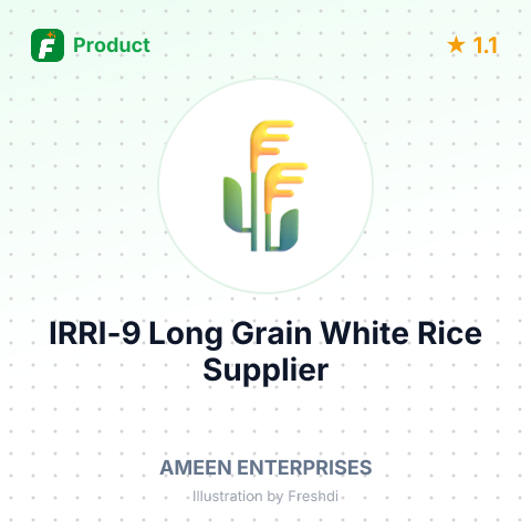 IRRI-9 Long Grain White Rice – summary card, no photo uploaded yet