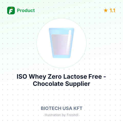 ISO Whey Zero Lactose Free - Chocolate – summary card, no photo uploaded yet
