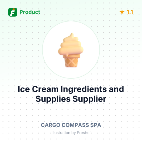 Ice Cream Ingredients and Supplies – summary card, no photo uploaded yet