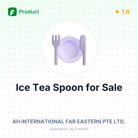 Ice Tea Spoon for Hotel Use – summary card, no photo uploaded yet