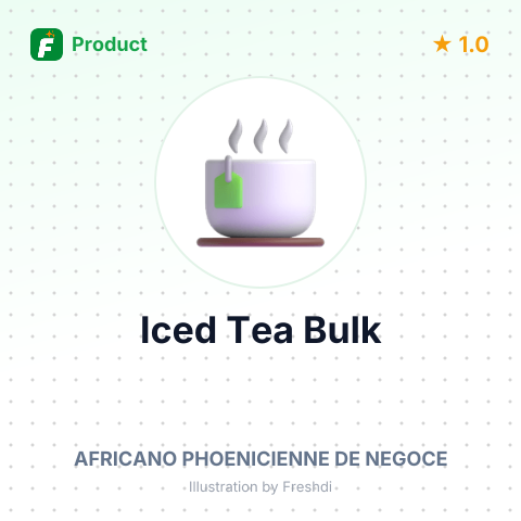 Iced Tea Cherry Reduced Sugar – summary card, no photo uploaded yet