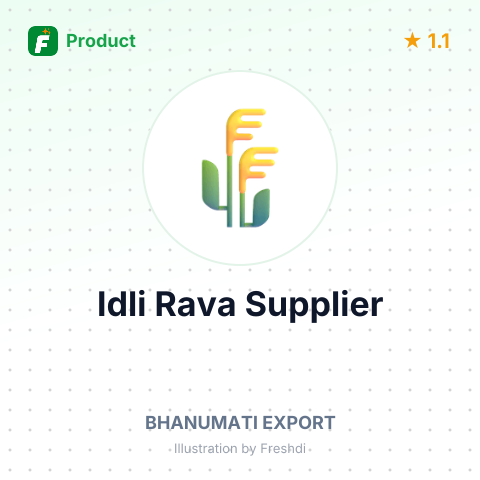 Idli Rava (Rice Semolina) – summary card, no photo uploaded yet