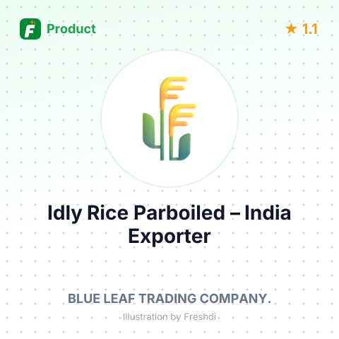 Idly Rice Parboiled – summary card, no photo uploaded yet