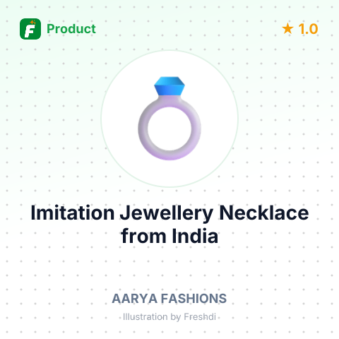 Imitation Jewellery Necklace – summary card, no photo uploaded yet