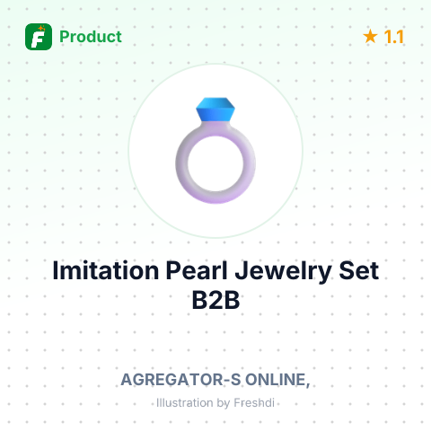 Imitation Pearl Jewelry Set – summary card, no photo uploaded yet