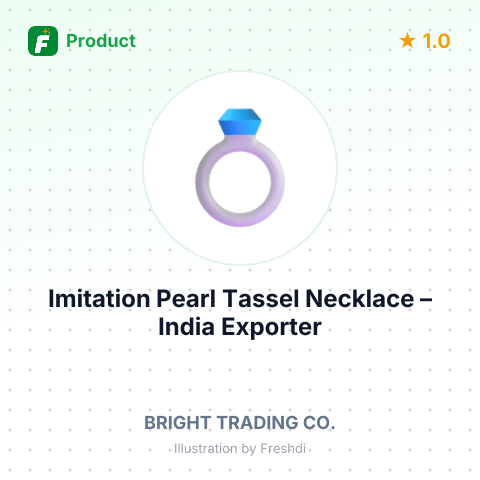 Imitation Pearl Tassel Necklace – summary card, no photo uploaded yet