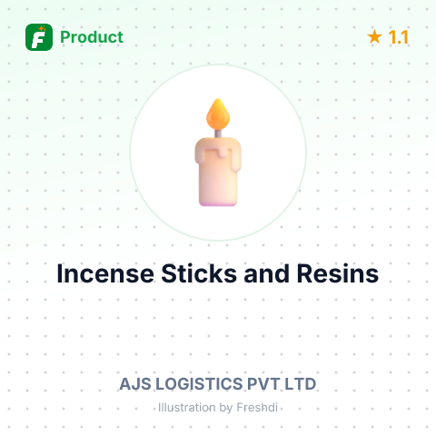 Incense Sticks and Resins – summary card, no photo uploaded yet
