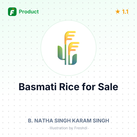 Indian 1121 Basmati Rice - Various Brands and Packaging – summary card, no photo uploaded yet