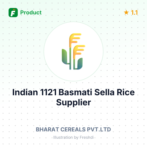 Indian 1121 Basmati Sella Rice – summary card, no photo uploaded yet