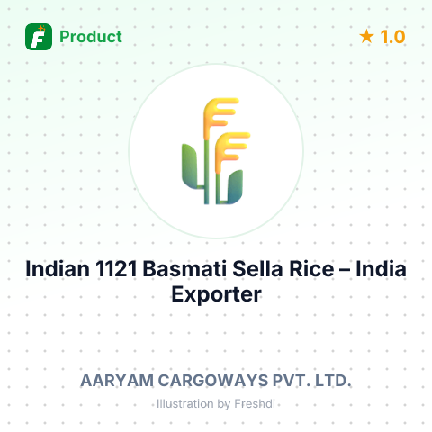 Indian 1121 Basmati Sella Rice – summary card, no photo uploaded yet