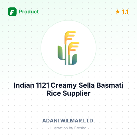 Indian 1121 Creamy Sella Basmati Rice – summary card, no photo uploaded yet