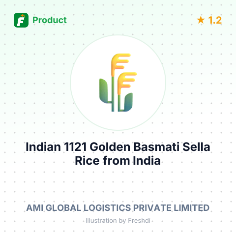 Indian 1121 Golden Basmati Sella Rice – summary card, no photo uploaded yet