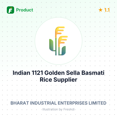Indian 1121 Golden Sella Basmati Rice – summary card, no photo uploaded yet