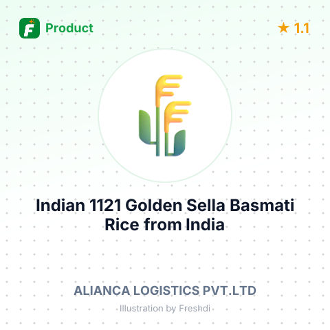 Indian 1121 Golden Sella Basmati Rice – summary card, no photo uploaded yet