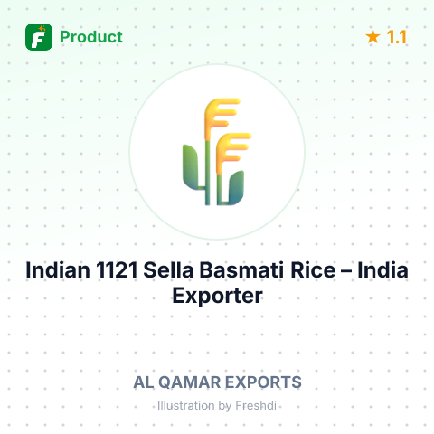 Indian 1121 Sella Basmati Rice – summary card, no photo uploaded yet