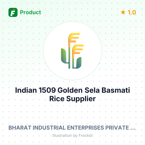 Indian 1509 Golden Sela Basmati Rice – summary card, no photo uploaded yet