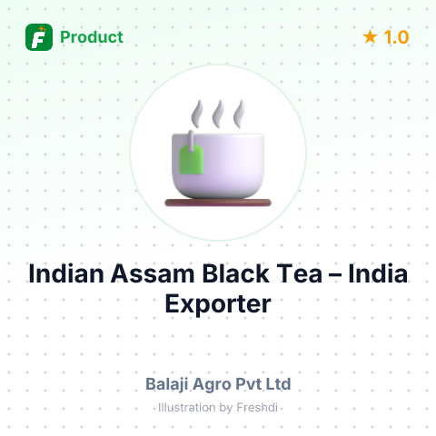 Indian Assam Black Tea – summary card, no photo uploaded yet