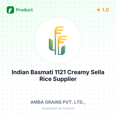 Indian Basmati 1121 Creamy Sella Rice – summary card, no photo uploaded yet