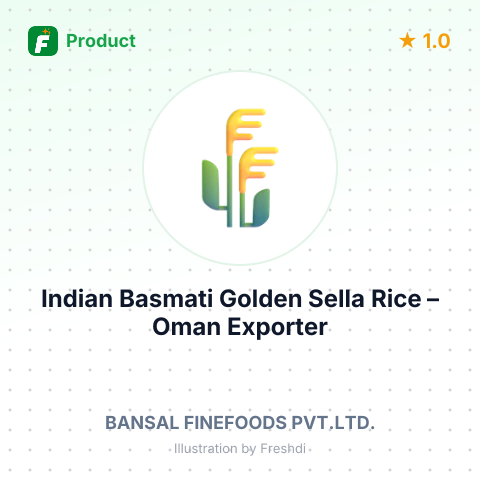 Indian Basmati Golden Sella Rice – summary card, no photo uploaded yet