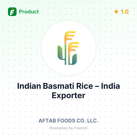 Indian Basmati Rice – summary card, no photo uploaded yet