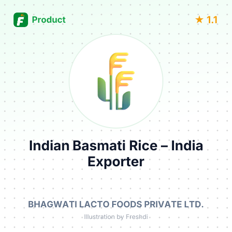 Indian Basmati Rice – summary card, no photo uploaded yet