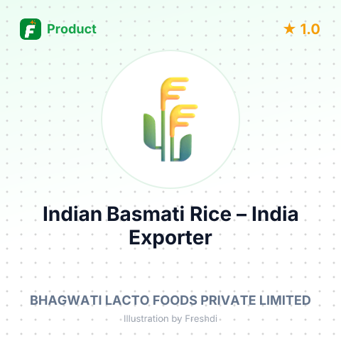 Indian Basmati Rice (5kg Packaging) – summary card, no photo uploaded yet